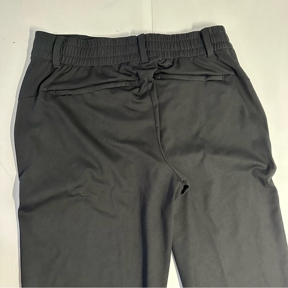 Lands’ End women’s size medium 10/12 pull on pants black color with zip pockets - Picture 5 of 14